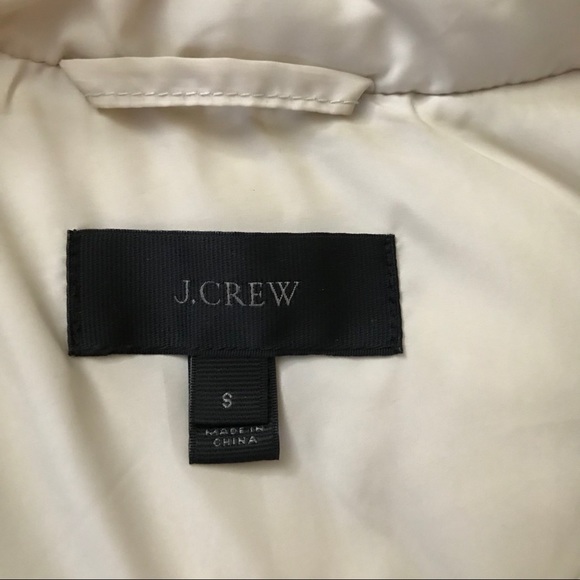 NWT J. Crew White Vest - Picture 3 of 4